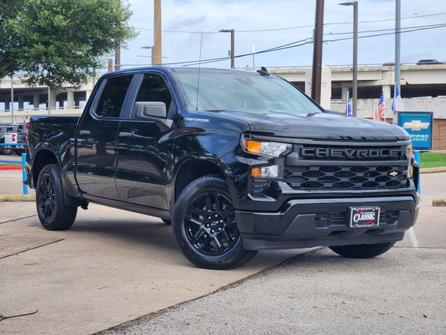 2023 Chevrolet Silverado 1500 Custom Black at Shottenkirk Kia Fort Bend