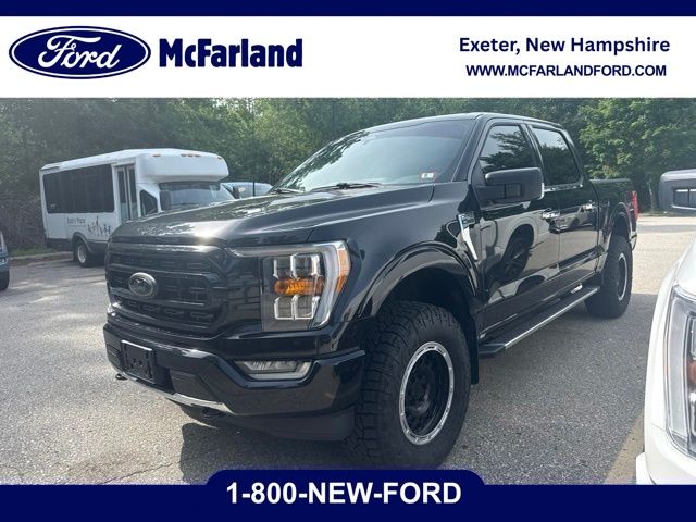 Black Metallic 2022 Ford F-150 Pickup Truck Four-Wheel Drive Automatic