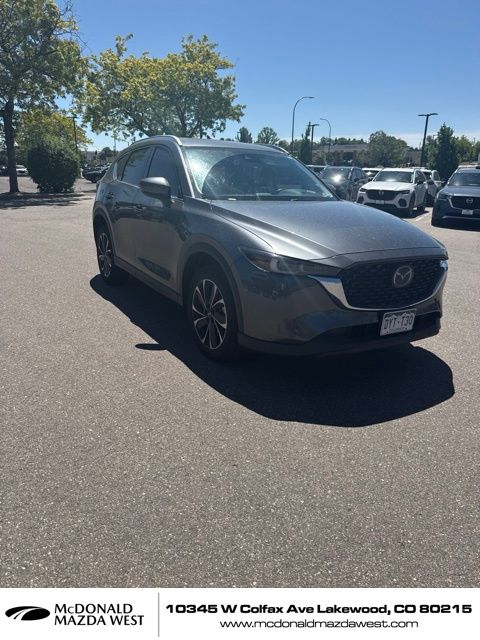 Machine Gray Metallic 2023 Mazda CX-5 2.5 S Premium Plus AWD SUV / Crossover All-Wheel Drive 6-Speed Automatic
