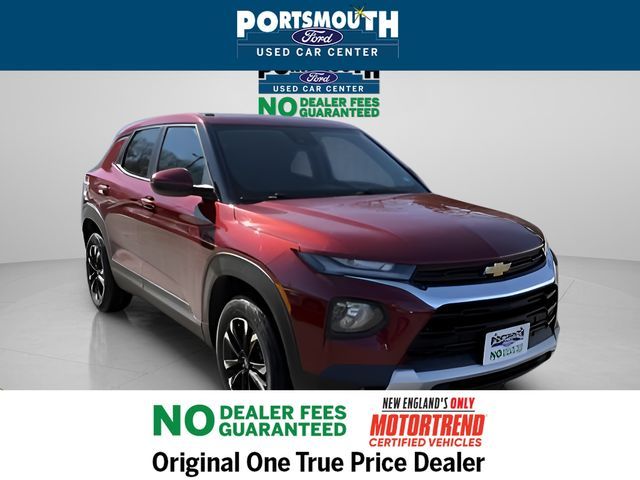 Red (Crimson Metallic) 2022 Chevrolet Trailblazer LT AWD SUV / Crossover Four-Wheel Drive 9-Speed Automatic