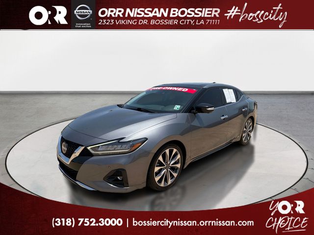 Gray (Gun Metallic) 2023 Nissan Maxima Sedan Front-Wheel Drive Continuously Variable Transmission