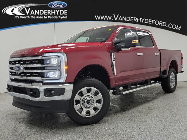 Ruby Red Metallic 2026 Ford F-250 Super Duty Pickup Truck Four-Wheel Drive Automatic
