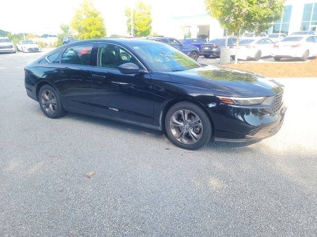 Crystal Black Pearl 2024 Honda Accord Sedan Front-Wheel Drive Continuously Variable Transmission