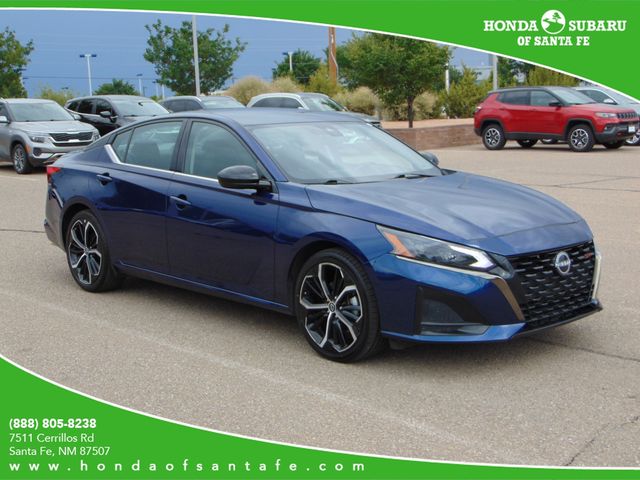 Deep Blue Pearl 2024 Nissan Altima Sedan Front-Wheel Drive Continuously Variable Transmission