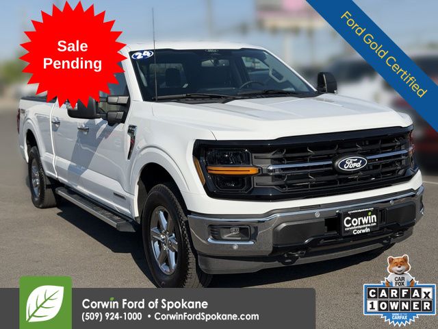 Oxford White 2024 Ford F-150 Pickup Truck Four-Wheel Drive Automatic
