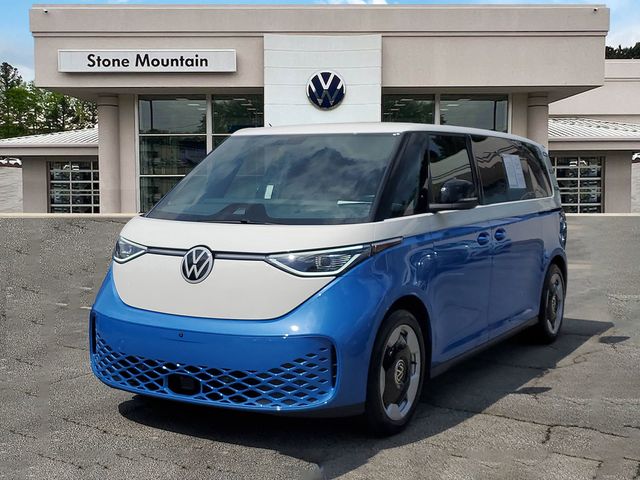 Cabana Blue 2025 Volkswagen ID.Buzz Pro S Plus 4Motion Minivan All-Wheel Drive Automatic
