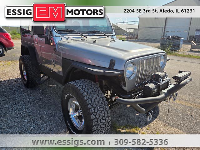 Silver 2000 Jeep Wrangler SUV / Crossover Four-Wheel Drive 