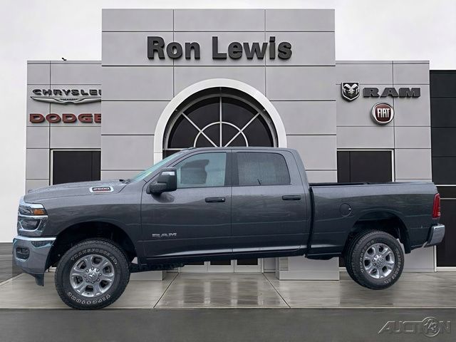 Gray (Granite Crystal Metallic Clearcoat) 2025 RAM 2500 Big Horn Crew Cab 4WD Pickup Truck Four-Wheel Drive 8-Speed Automatic
