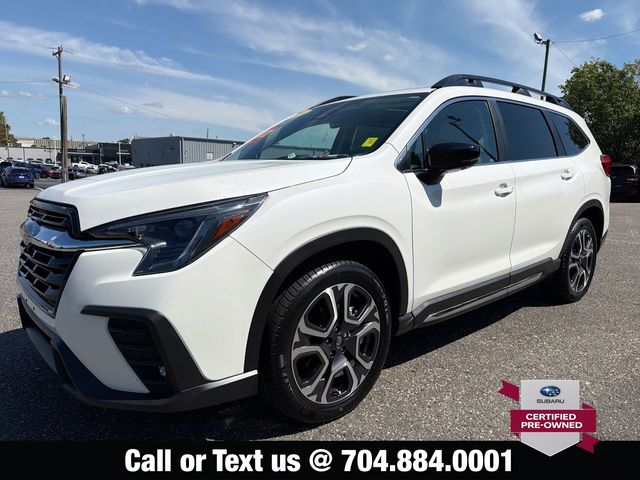 Crystal White Pearl 2024 Subaru Ascent SUV / Crossover All-Wheel Drive Continuously Variable Transmission