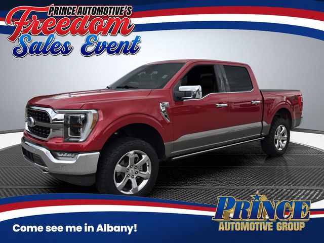 Brown 2023 Ford F-150 Pickup Truck Four-Wheel Drive Automatic