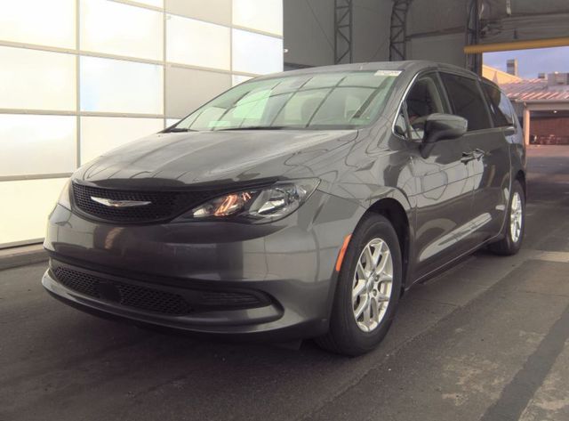 Gray (Granite Crystal Metallic Clearcoat) 2022 Chrysler Voyager LX FWD Minivan Front-Wheel Drive 9-Speed Automatic