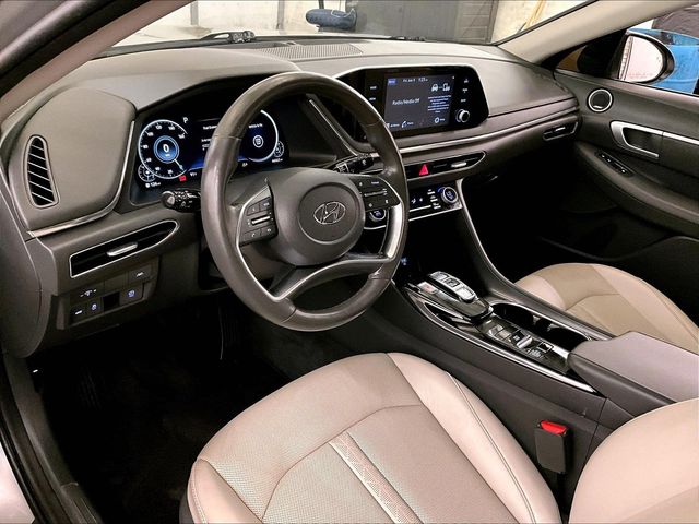 2020 Hyundai Sonata SEL Silver at Phil Fitts Ford