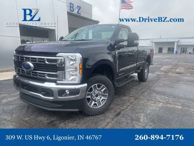 Blue Metallic 2025 Ford F-250 Super Duty Pickup Truck Four-Wheel Drive Automatic