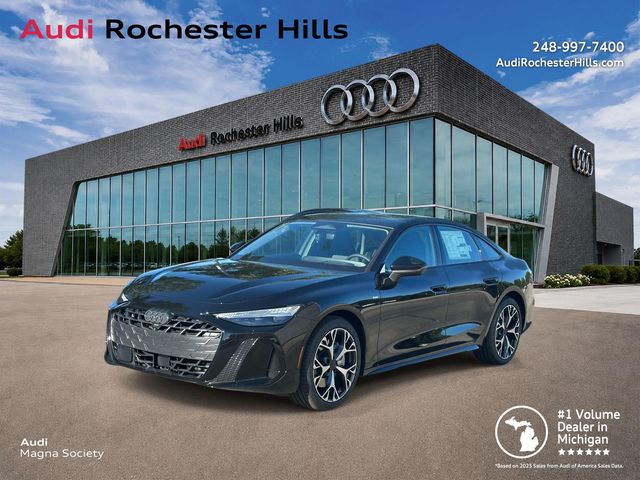 Black 2026 Audi A6 Sedan All-Wheel Drive 7-Speed Automatic