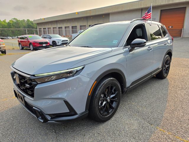 Urban Gray Pearl 2023 Honda CR-V Hybrid SUV / Crossover All-Wheel Drive Continuously Variable Transmission