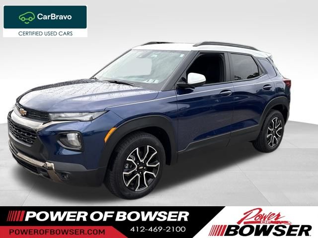 Blue Glow Metallic 2023 Chevrolet Trailblazer SUV / Crossover Front-Wheel Drive Continuously Variable Transmission