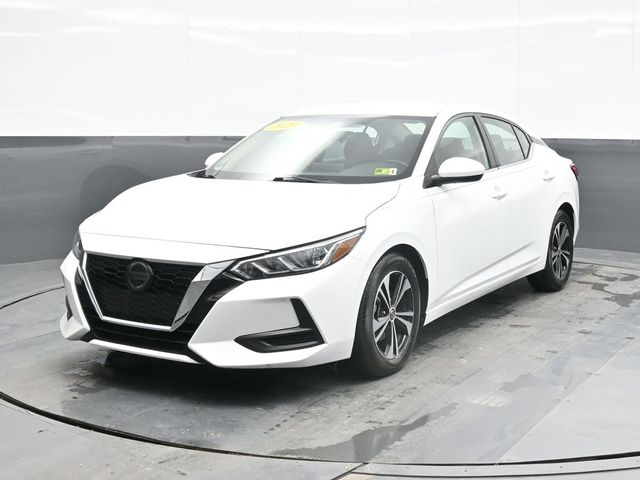 White (Fresh Powder) 2023 Nissan Sentra SV FWD Sedan Front-Wheel Drive Continuously Variable Transmission