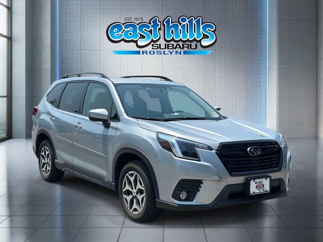 Ice Silver Metallic 2023 Subaru Forester SUV / Crossover All-Wheel Drive Continuously Variable Transmission