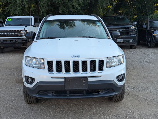 2014 Bright White Clearcoat Jeep Compass Sport 4X4 SUV