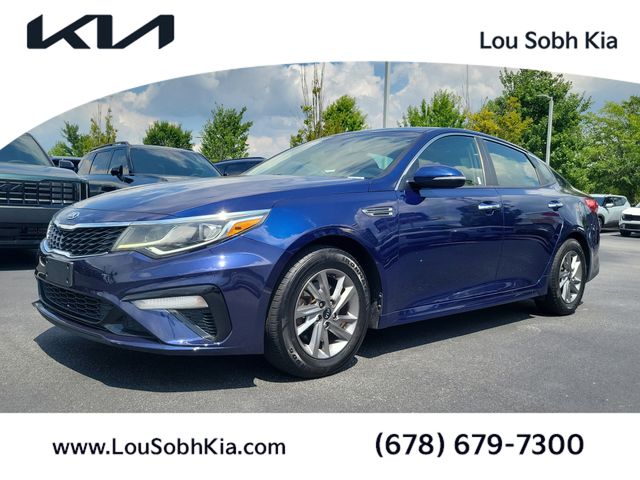 Horizon Blue 2019 Kia Optima Sedan Front-Wheel Drive 6-Speed Automatic
