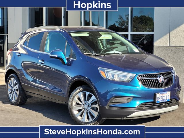Blue 2019 Buick Encore Preferred FWD SUV / Crossover Front-Wheel Drive 6-Speed Automatic Overdrive