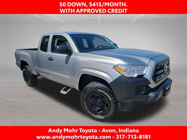 Silver Sky Metallic 2017 Toyota Tacoma Pickup Truck 4X2 6-Speed Automatic