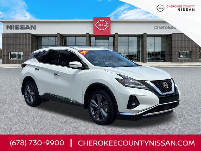 Pearl White 2024 Nissan Murano SUV / Crossover All-Wheel Drive Continuously Variable Transmission