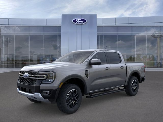 Carbonized Gray Metallic 2026 Ford Ranger Lariat SuperCrew 4WD Pickup Truck Four-Wheel Drive Automatic