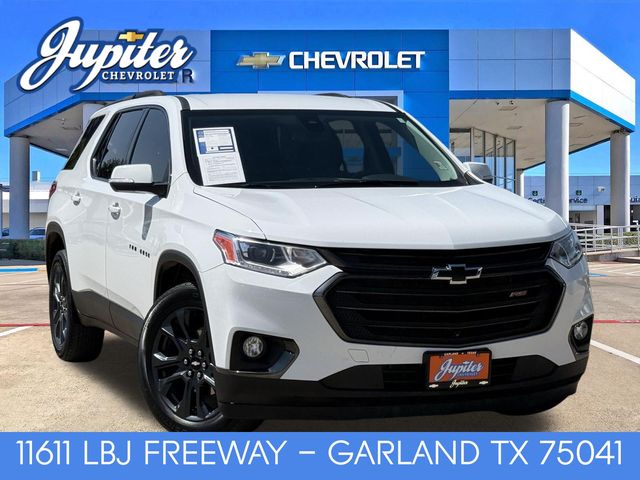 Summit White 2021 Chevrolet Traverse SUV / Crossover Front-Wheel Drive 9-Speed Automatic