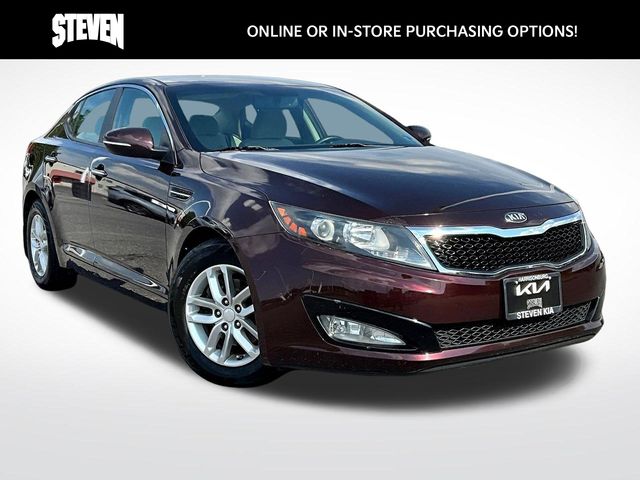 Dark Cherry Pearl Metallic 2013 Kia Optima Sedan Front-Wheel Drive 6-Speed Automatic