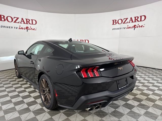 2025 Shadow Black Ford Mustang EcoBoost Premium RWD Coupe
