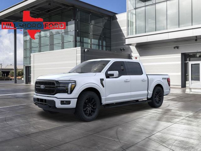 2025 Space White Metallic Ford F-150 Lariat Truck