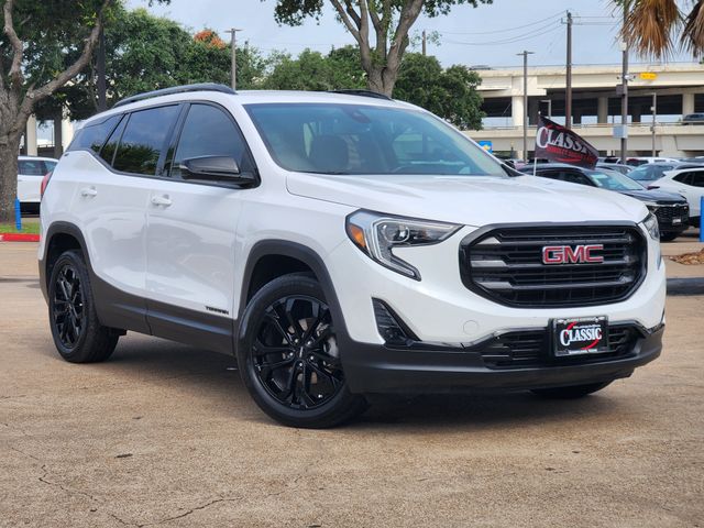 Summit White 2021 GMC Terrain SUV / Crossover Front-Wheel Drive 9-Speed Automatic