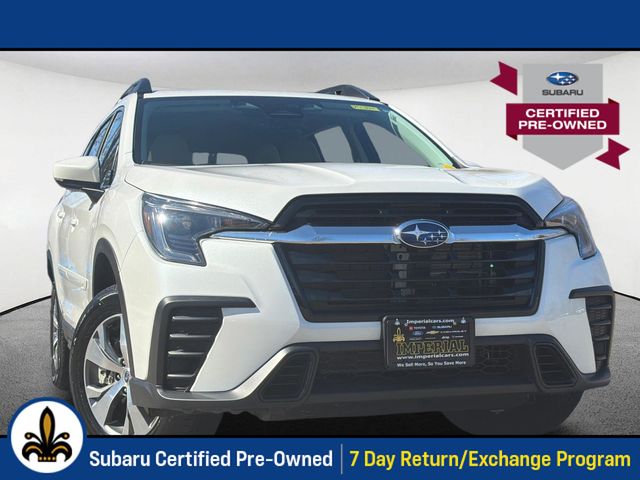 Crystal White Pearl 2025 Subaru Ascent Premium 7-Passenger AWD SUV / Crossover All-Wheel Drive Continuously Variable Transmission