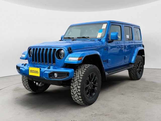 Hydro Blue Pearlcoat 2023 Jeep Wrangler SUV / Crossover Four-Wheel Drive 8-Speed Automatic