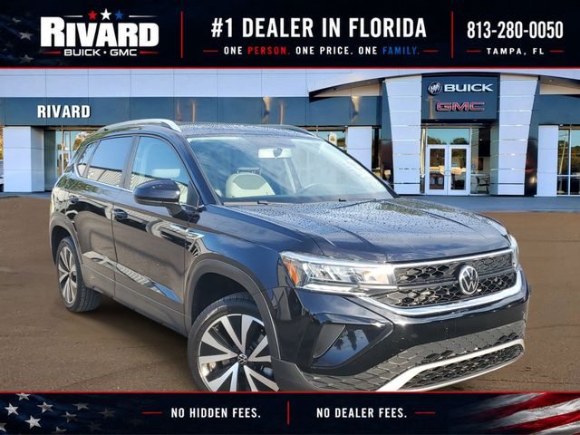 Deep Black 2022 Volkswagen Taos SUV / Crossover Front-Wheel Drive 8-Speed Automatic