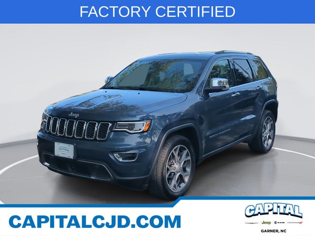 Pacific Blue Clearcoat 2020 Jeep Grand Cherokee SUV / Crossover Four-Wheel Drive 8-Speed Automatic