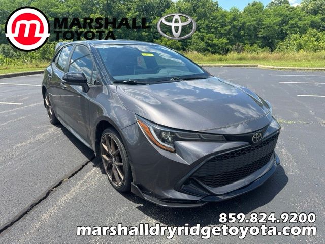 Magnetic Gray Metallic/Black Roof 2021 Toyota Corolla Hatchback Hatchback Front-Wheel Drive 6-Speed Manual