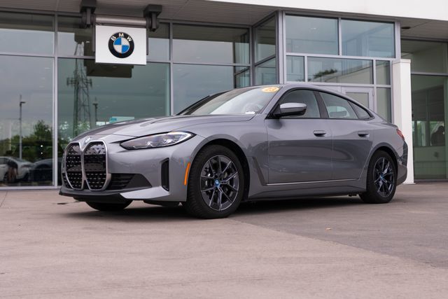 Skyscraper Gray Metallic 2023 BMW i4 Sedan Rear-Wheel Drive Automatic