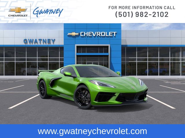 Roswell Green Metallic 2026 Chevrolet Corvette Coupe Rear-Wheel Drive 8-Speed Dual Clutch