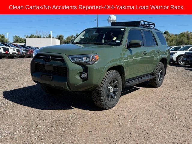Army Green 2022 Toyota 4Runner SUV / Crossover Four-Wheel Drive 5-Speed Automatic