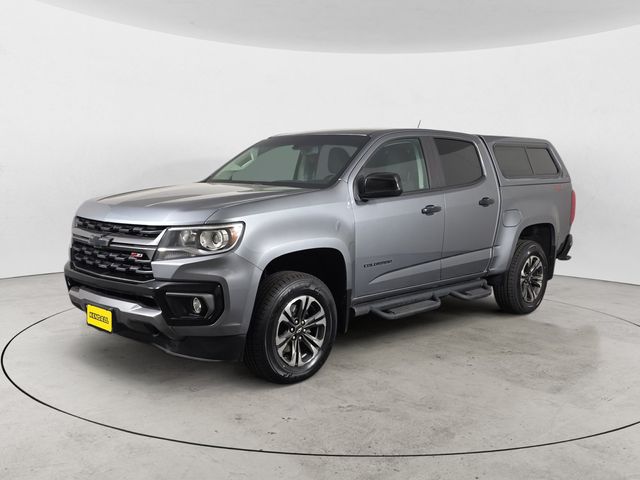 Gray (Steel Metallic) 2022 Chevrolet Colorado Pickup Truck Four-Wheel Drive 8-Speed Automatic
