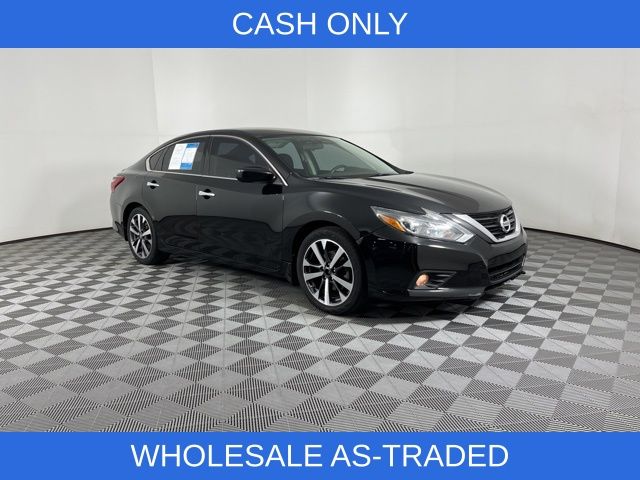2017 Super Black Clearcoat Nissan Altima 2.5 SR Sedan