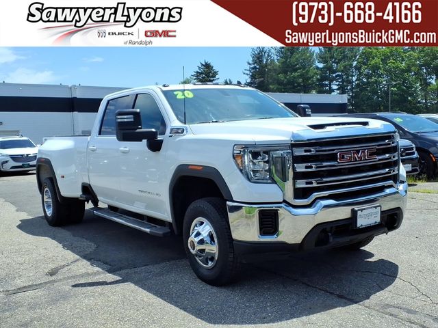 Summit White 2020 GMC Sierra 3500HD Pickup Truck Four-Wheel Drive 6-Speed Automatic