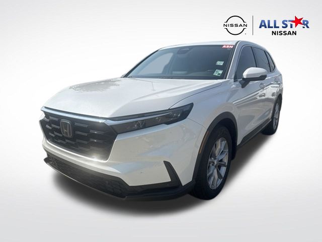 Platinum White 2024 Honda CR-V SUV / Crossover Front-Wheel Drive Continuously Variable Transmission