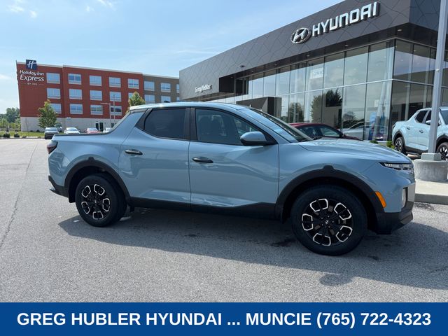 Blue / Stone 2022 Hyundai Santa Cruz Pickup Truck All-Wheel Drive 8-Speed Automatic