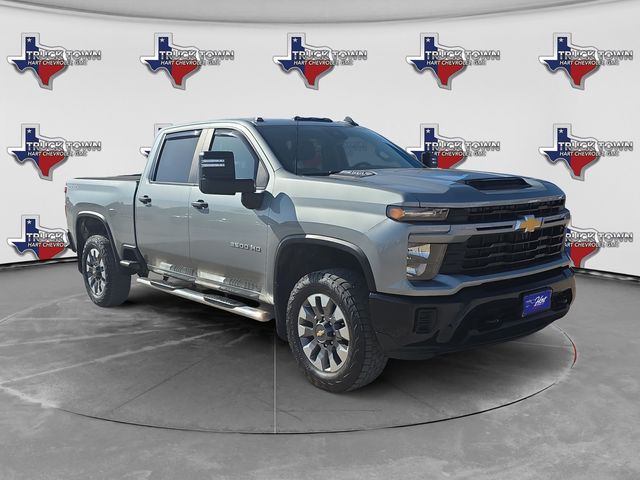 Sterling Gray Metallic 2024 Chevrolet Silverado 2500HD Pickup Truck Four-Wheel Drive Automatic