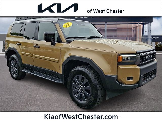 Trail Dust/Gray Scape 2025 Toyota Land Cruiser 4WD SUV / Crossover Four-Wheel Drive 8-Speed Automatic