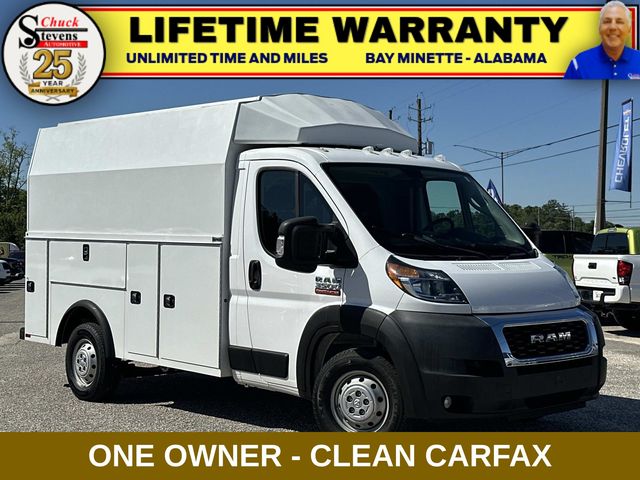 Bright White Clearcoat 2021 RAM ProMaster Chassis 3500 136 Cutaway FWD Pickup Truck Front-Wheel Drive 6-Speed Automatic
