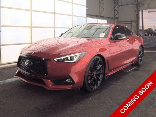 Red 2022 INFINITI Q60 Red Sport 400 RWD Coupe Rear-Wheel Drive 7-Speed Automatic